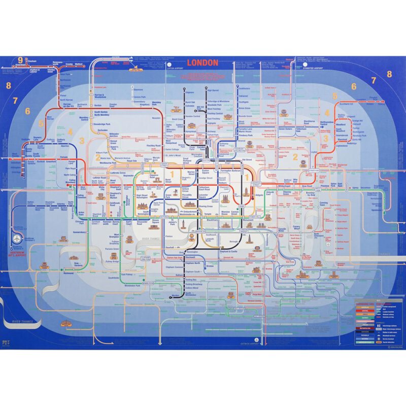 Railway Citymap - London